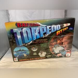 VTG NEW MILTON BRADLEY MB BATTLESHIP TORPEDO ATTACK GAME